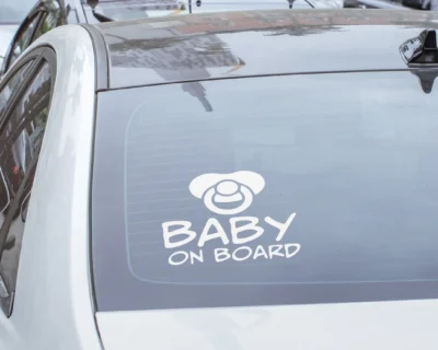 Αυτοκόλλητο Baby on Board Πιπίλα