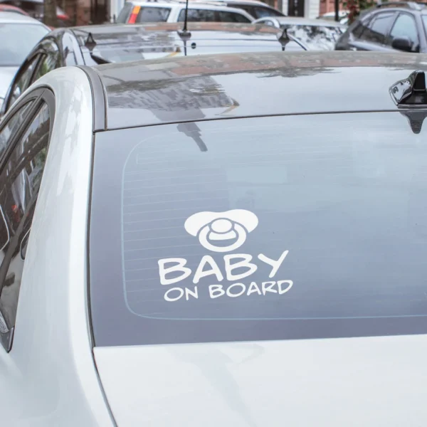 Αυτοκόλλητο Baby on Board Πιπίλα