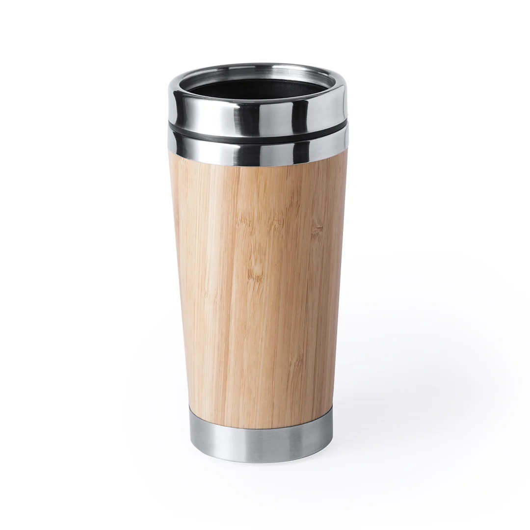 Ποτήρι Θερμός Bamboo 500ml 2 Ποτήρι Θερμός Bamboo 500ml - Image 2