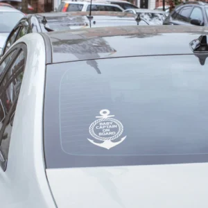 Αυτοκόλλητο Baby on Board Captain