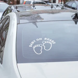 Αυτοκόλλητο Baby on Board Ποδαράκια