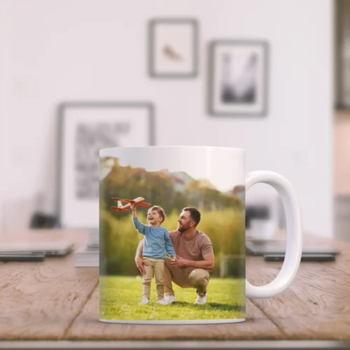 Λευκή κούπα 11oz με εκτύπωση