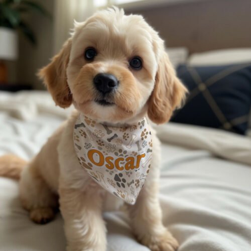 Μπαντάνα Σκύλου με Εκτύπωση