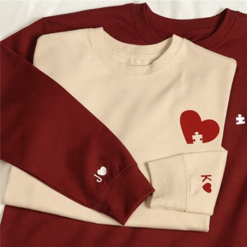 Φούτερ "Heart Piece "για Ζευγάρια