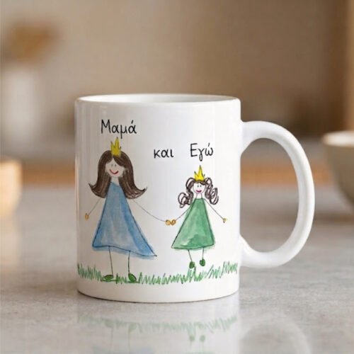 Κούπα 11oz "Η Ζωγραφιά σου" | Δώρο για τη Γιορτή της Μητέρας, Γιορτή του Πατέρα ή για κάθε μέρα!