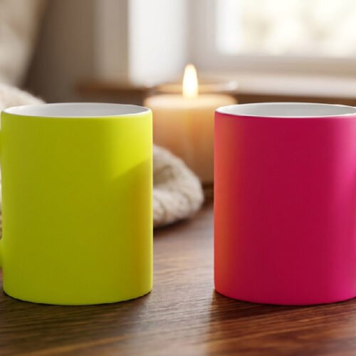 Κούπα Neon 11oz – Έντονα Φωσφοριζέ Χρώματα