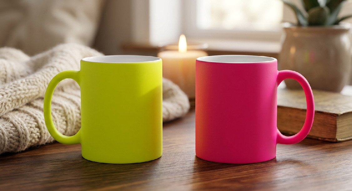 Κούπα Neon 11oz – Έντονα Φωσφοριζέ Χρώματα 1 Κούπα Neon 11oz – Έντονα Φωσφοριζέ Χρώματα