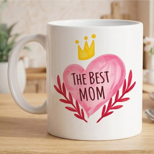 Κούπα "The Best Mom" | Το Ιδανικό Δώρο για τη Μαμά και τη Γιορτή της μητέρας