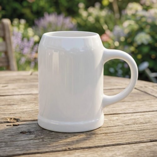 Προσωποποιημένη Κεραμική Κούπα Μπύρας 500ml με Σχέδιο