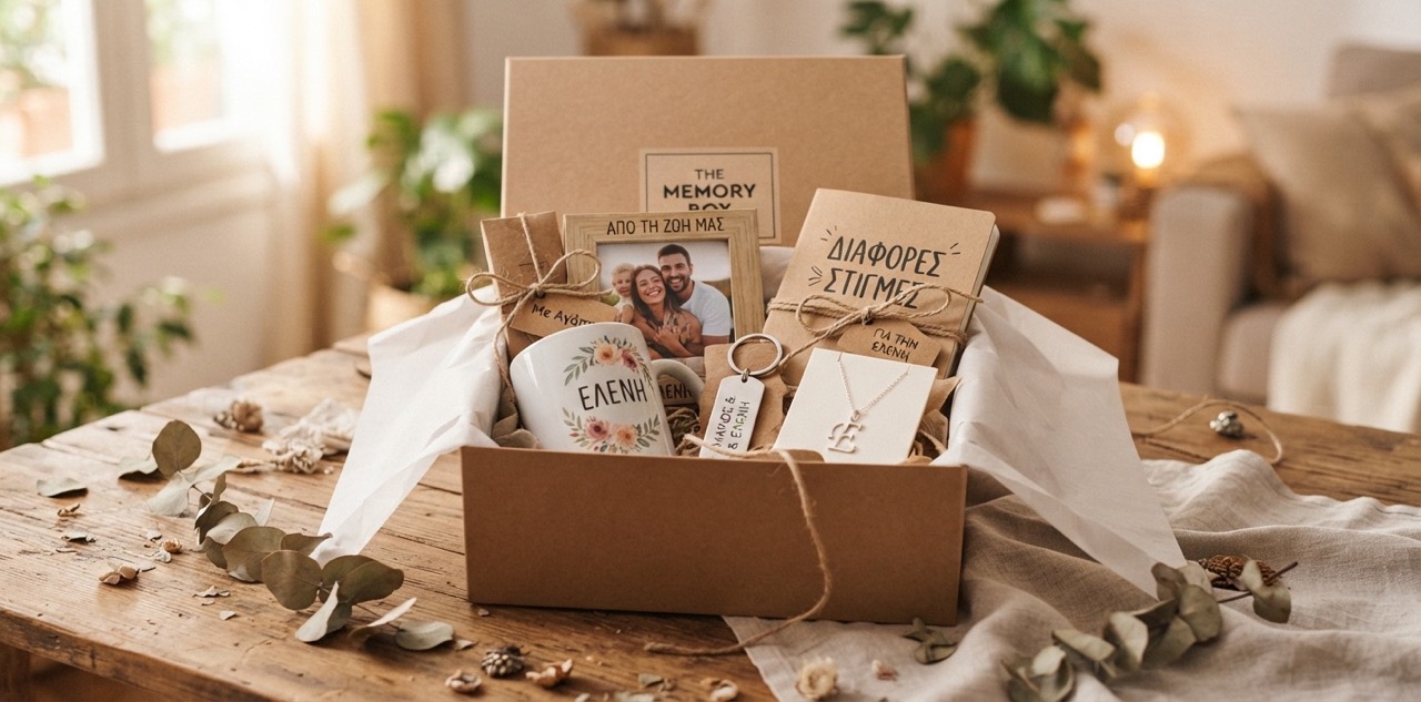 personalized gift article banner Μεγάλη