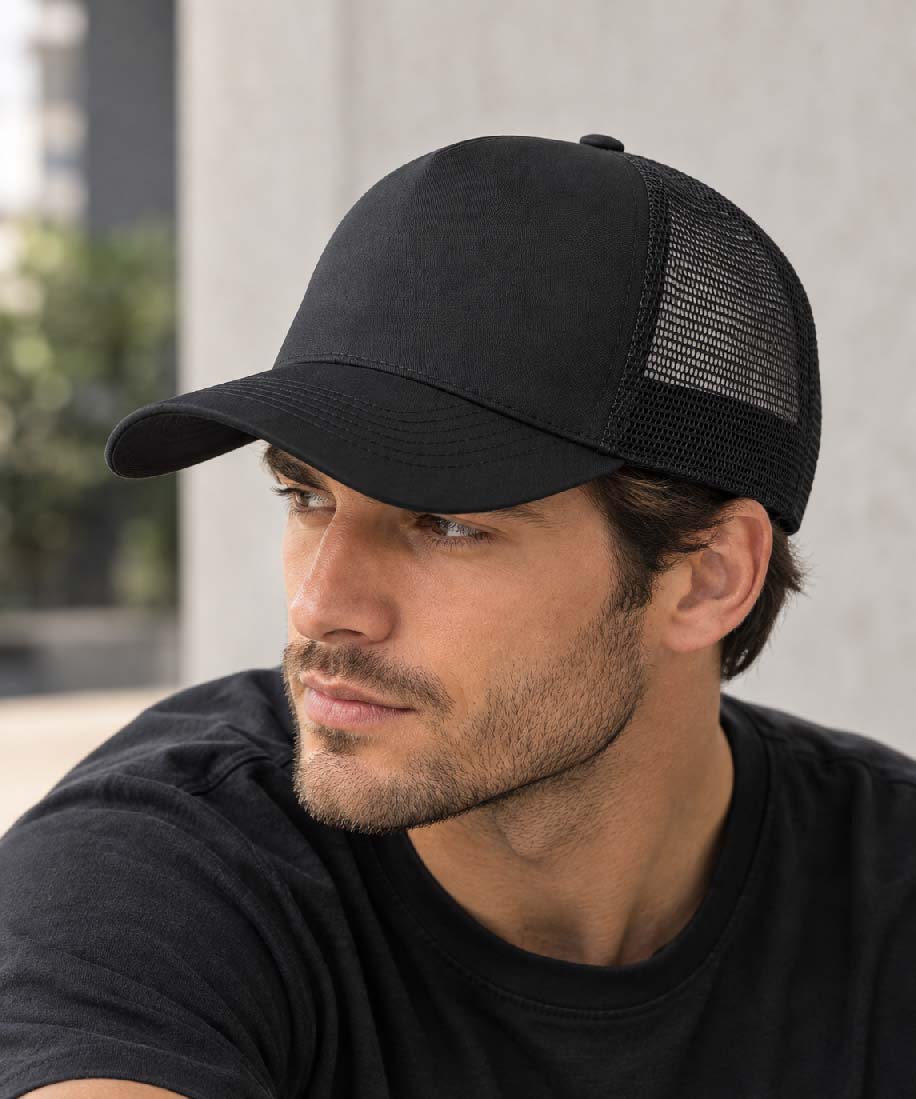 Καπέλο CLIPAK 5 Panel με Δίχτυ 1 Καπέλο CLIPAK 5 Panel με δίχτυ - πεντάφυλλο